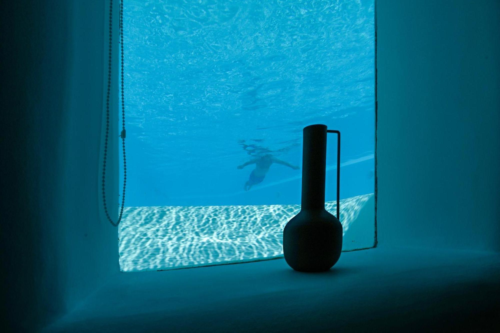 White Stone Mykonos Hotel Agios Ioannis Diakoftis ภายนอก รูปภาพ