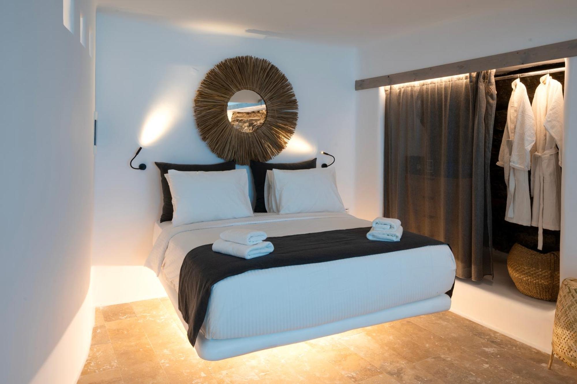 White Stone Mykonos Hotel Agios Ioannis Diakoftis ภายนอก รูปภาพ