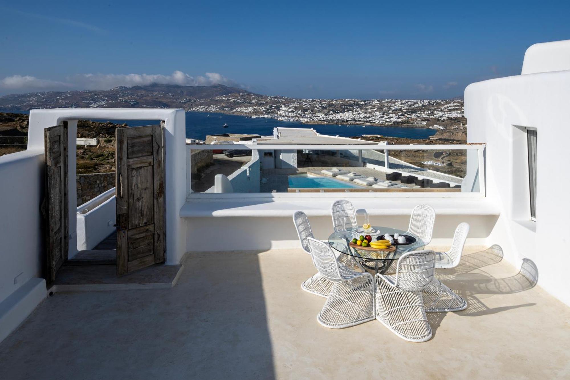 White Stone Mykonos Hotel Agios Ioannis Diakoftis ภายนอก รูปภาพ