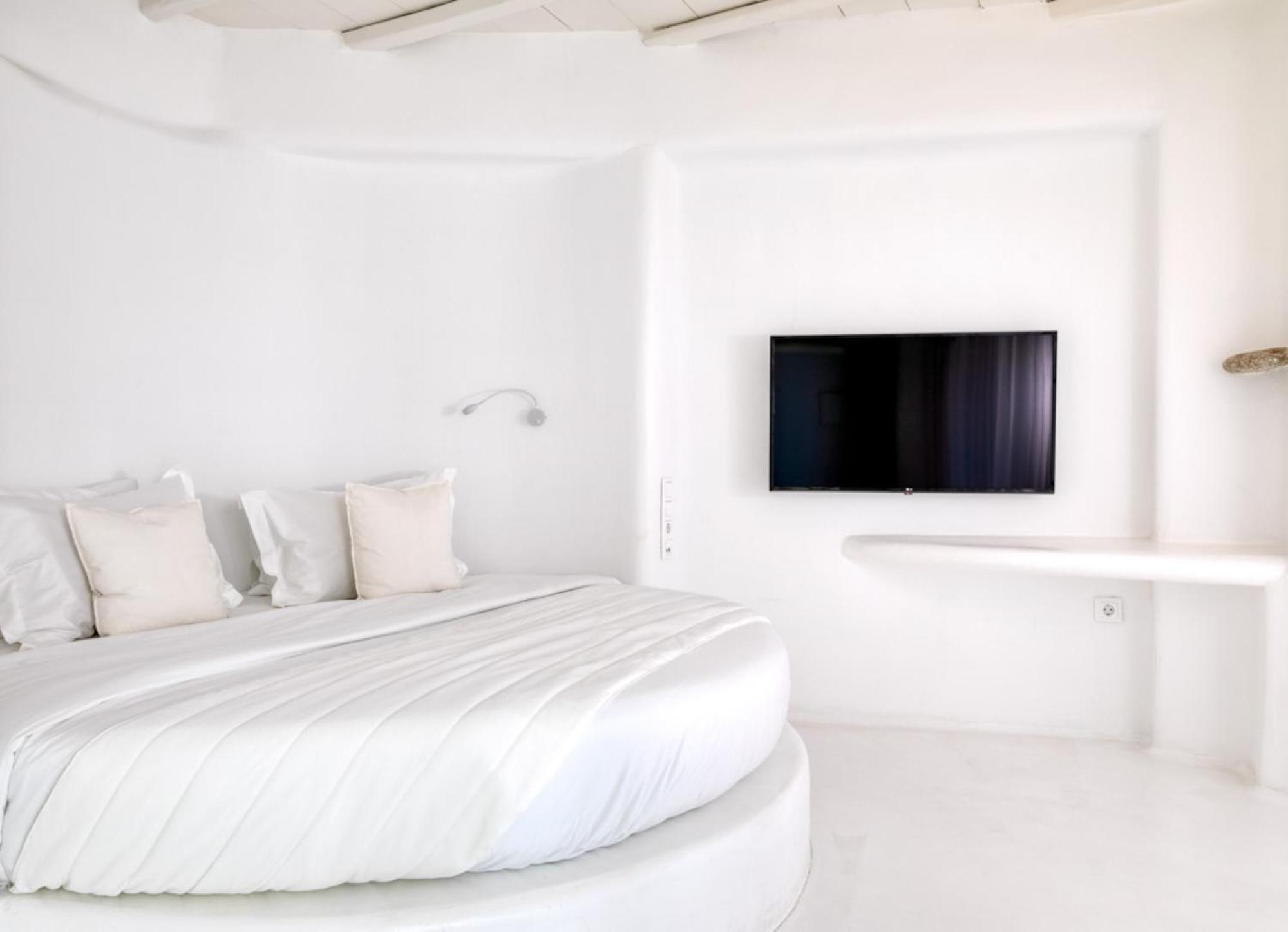 White Stone Mykonos Hotel Agios Ioannis Diakoftis ภายนอก รูปภาพ