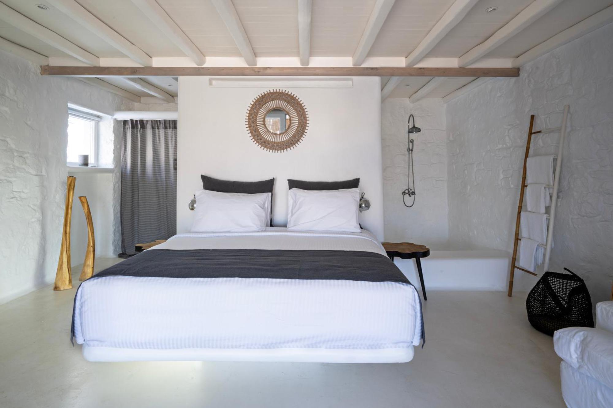 White Stone Mykonos Hotel Agios Ioannis Diakoftis ภายนอก รูปภาพ