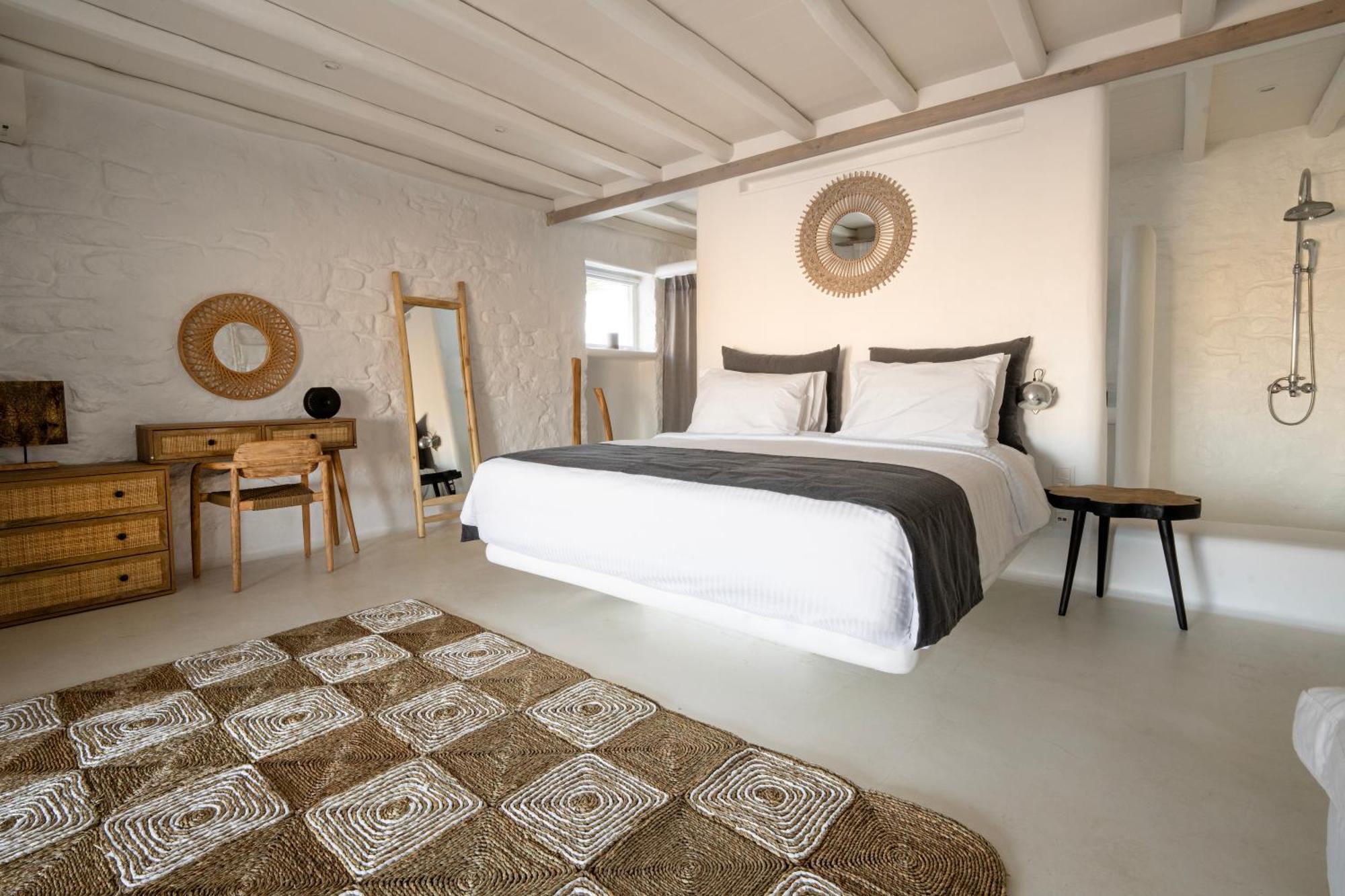 White Stone Mykonos Hotel Agios Ioannis Diakoftis ภายนอก รูปภาพ