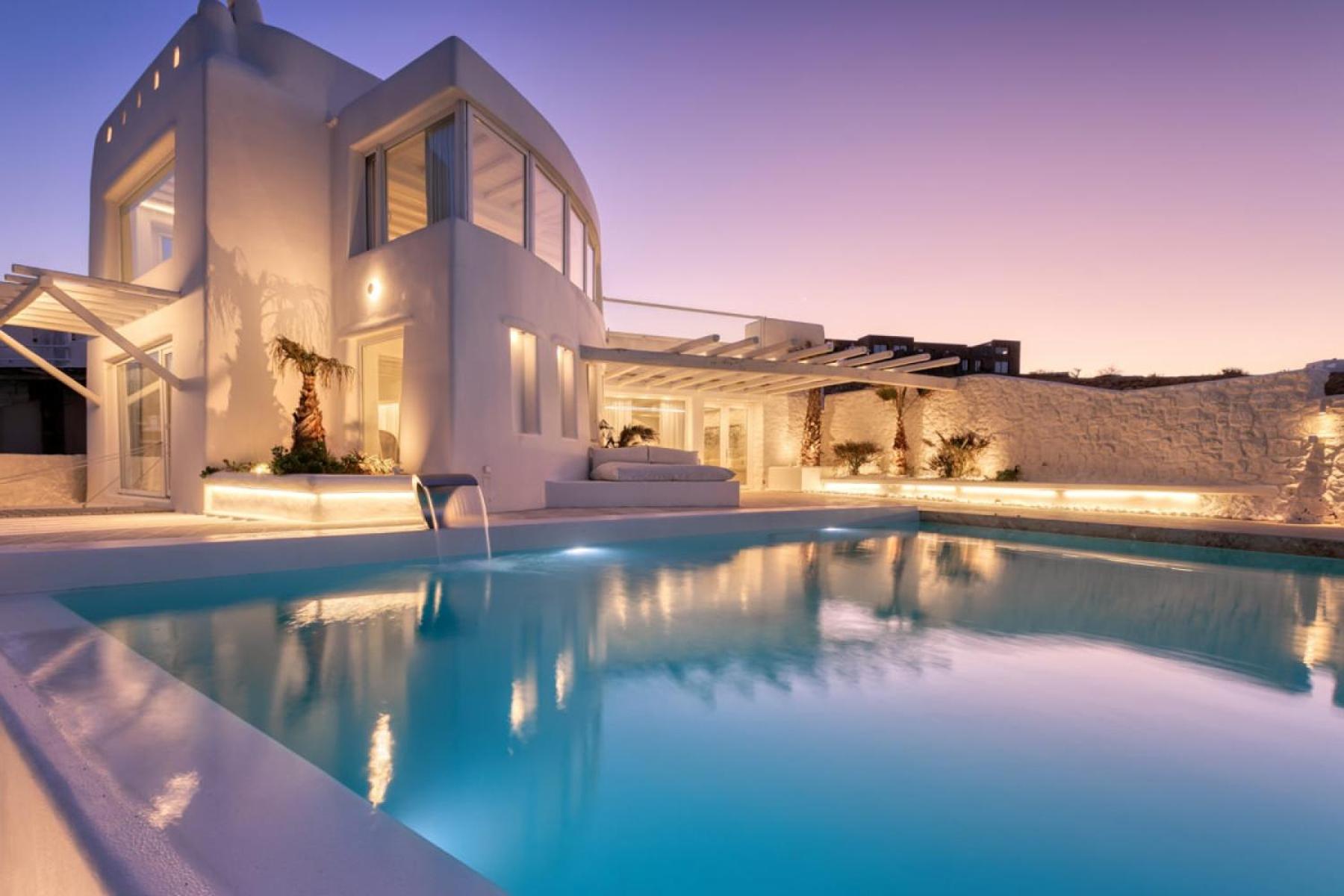 White Stone Mykonos Hotel Agios Ioannis Diakoftis ภายนอก รูปภาพ