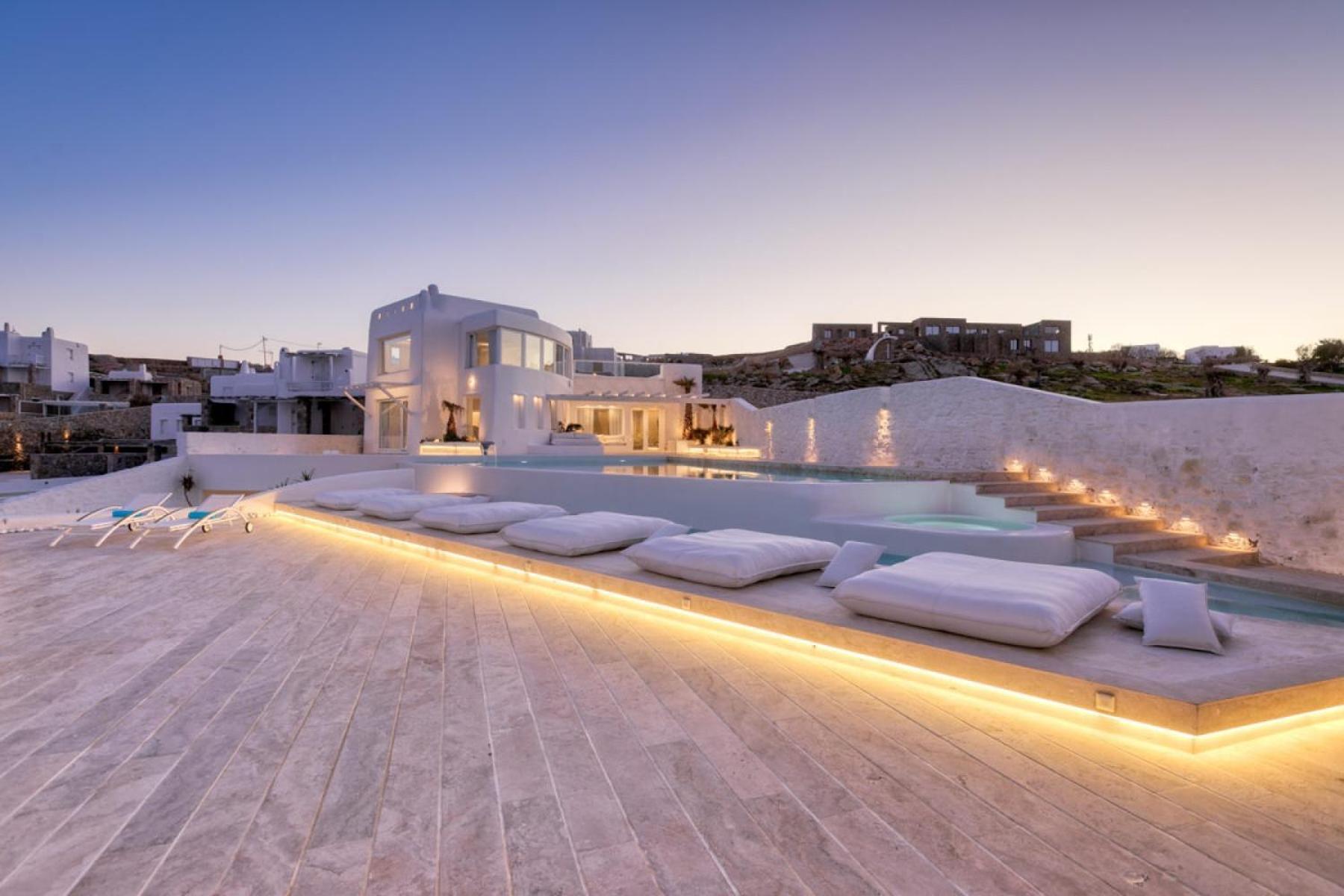 White Stone Mykonos Hotel Agios Ioannis Diakoftis ภายนอก รูปภาพ